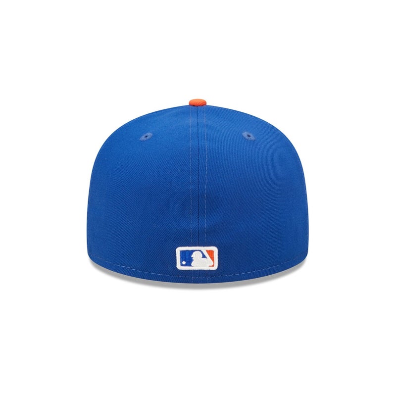 New Era New York Mets On-field 59FIFTY, blue / orange