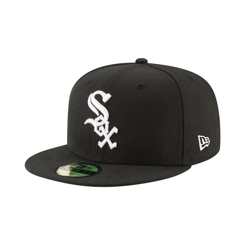 New Era Chicago White Sox On-Field 59FIFTY , black / white
