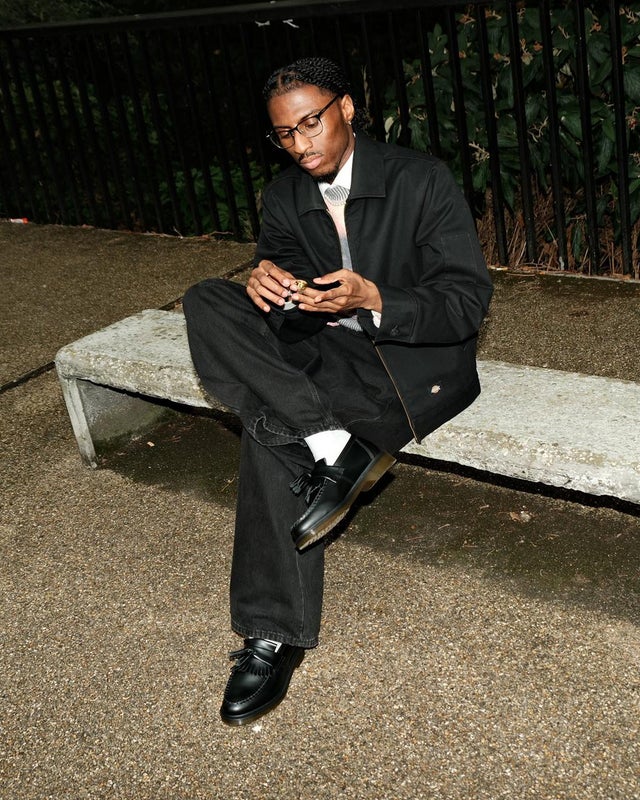 Dr. Martens Adrian, black polished smooth