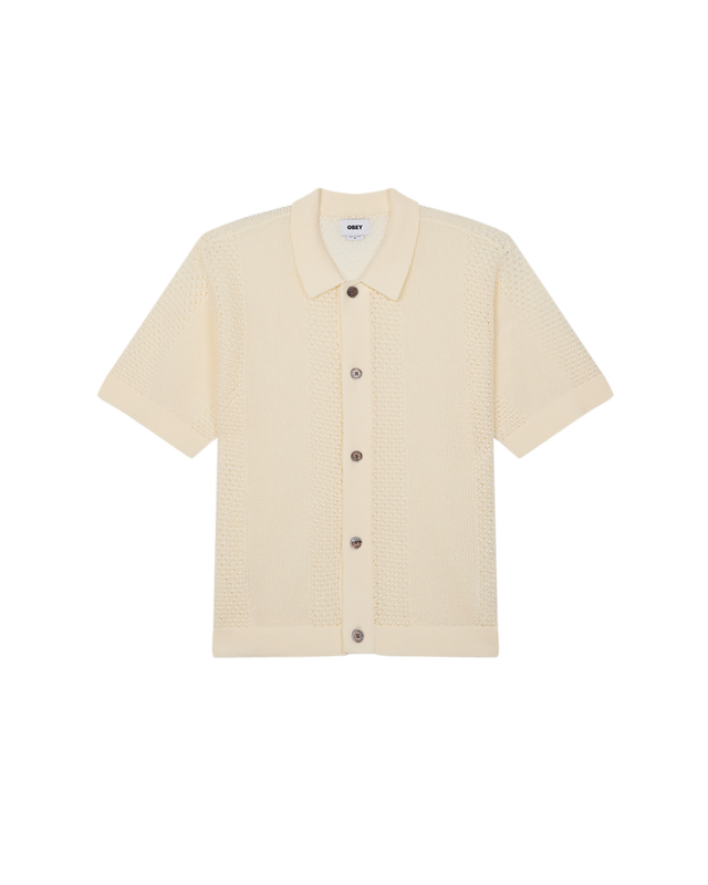 Obey Evan Sweater Shirt, unbleached