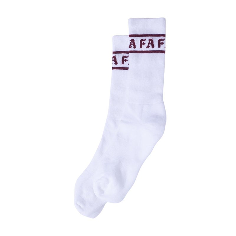 Fucking Awesome Children Of A Lesser God Socks, white / maroon