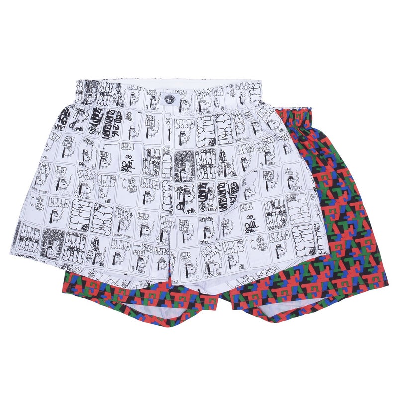 Fucking Awesome 2pack Boxer Briefs, wanto / monogram