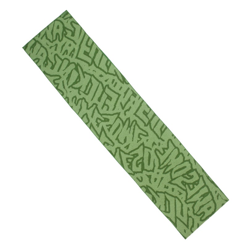 Fucking Awesome Sticker Stamp Scarf, green