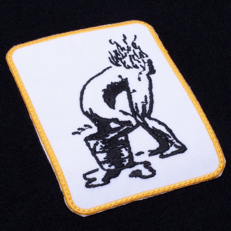 Fucking Awesome Patches 1/4 Zip, black