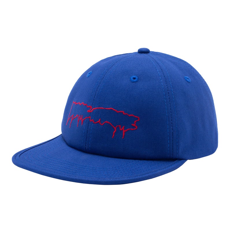 Fucking Awesome Drip Snapback, blue