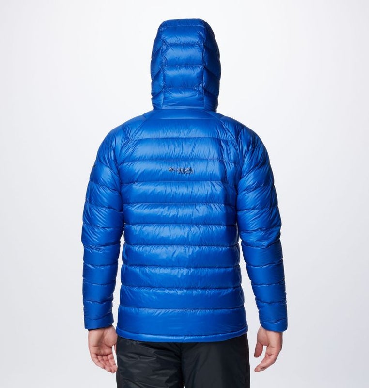 Columbia Arctic Crest Down Hooded Jacket, mountain blue