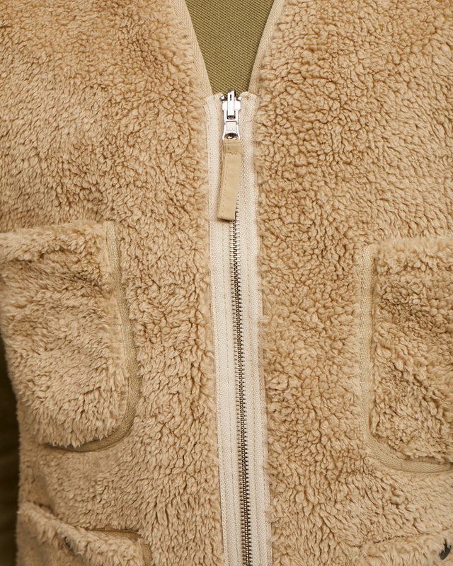 Pop Harold Reversible Vest, white pepper