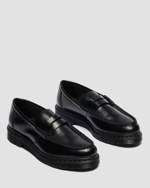 Dr Martens Penton Loafer, black polished smooth