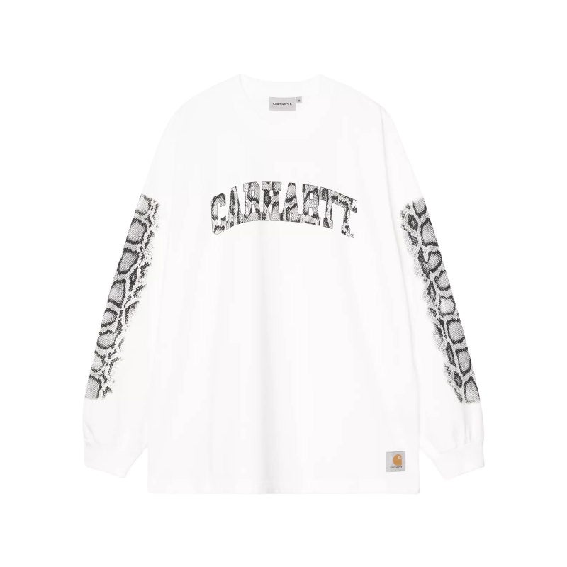 Carhartt Snake Camo LS Tee, white
