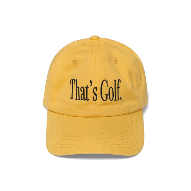 Metalwood That`s Gold Dad Hat, yellow