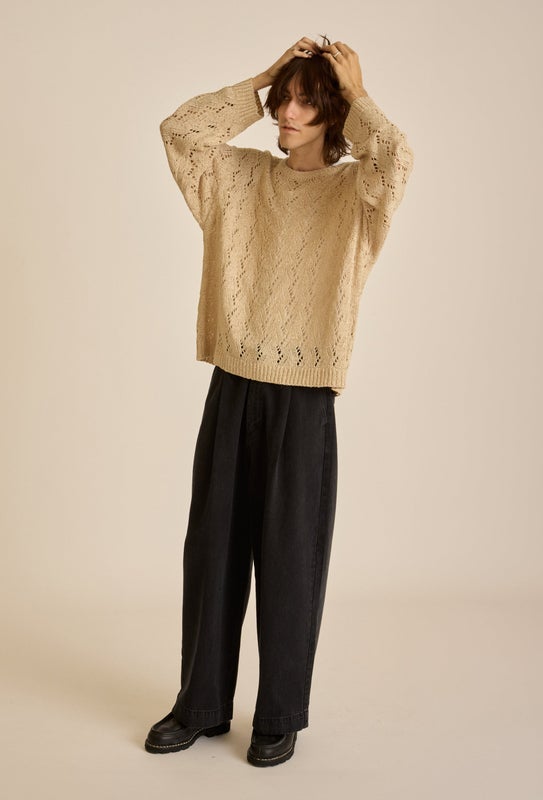 Obey Shimoda Sweater, natural