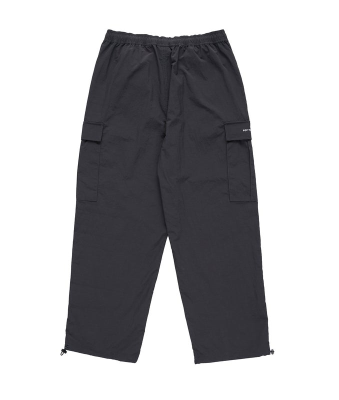 Pop Cargo Track Pants, charcoal