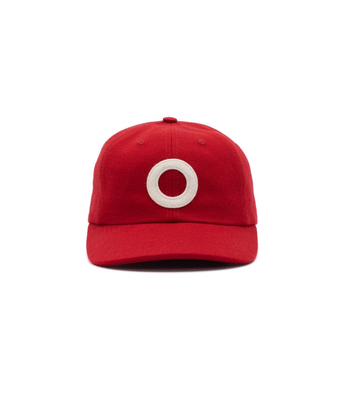 Pop O Sixpanel Hat, haute red / white