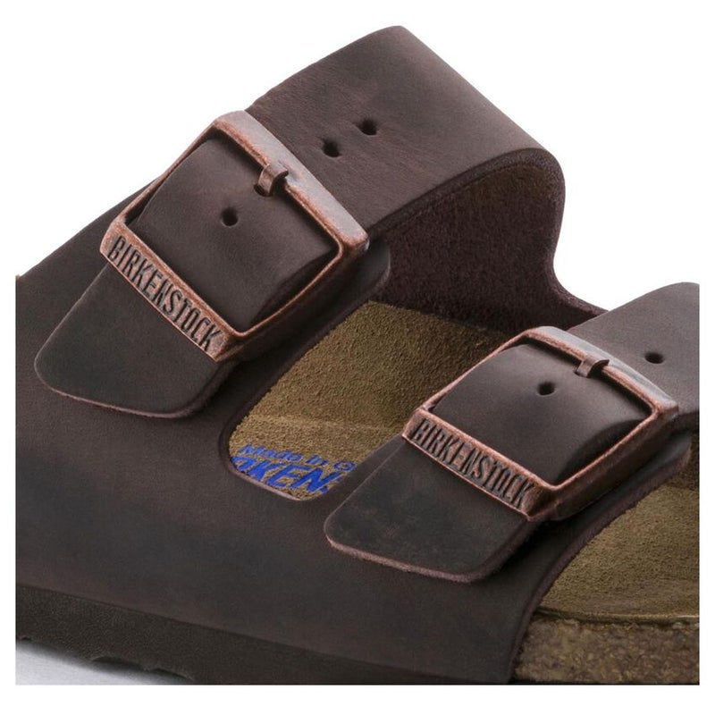 Birkenstock Arizona Oiled Leather SFB Regural Fit, habana