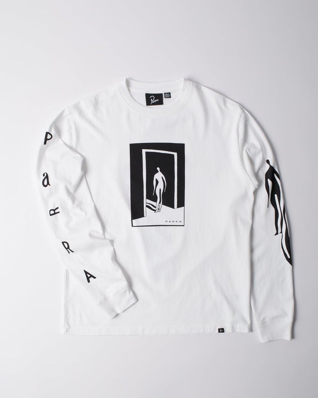 Parra The Hotel LS Tee, white.