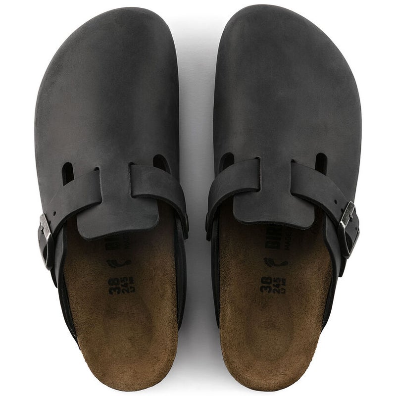 Birkenstock Boston Oiled Leather, black