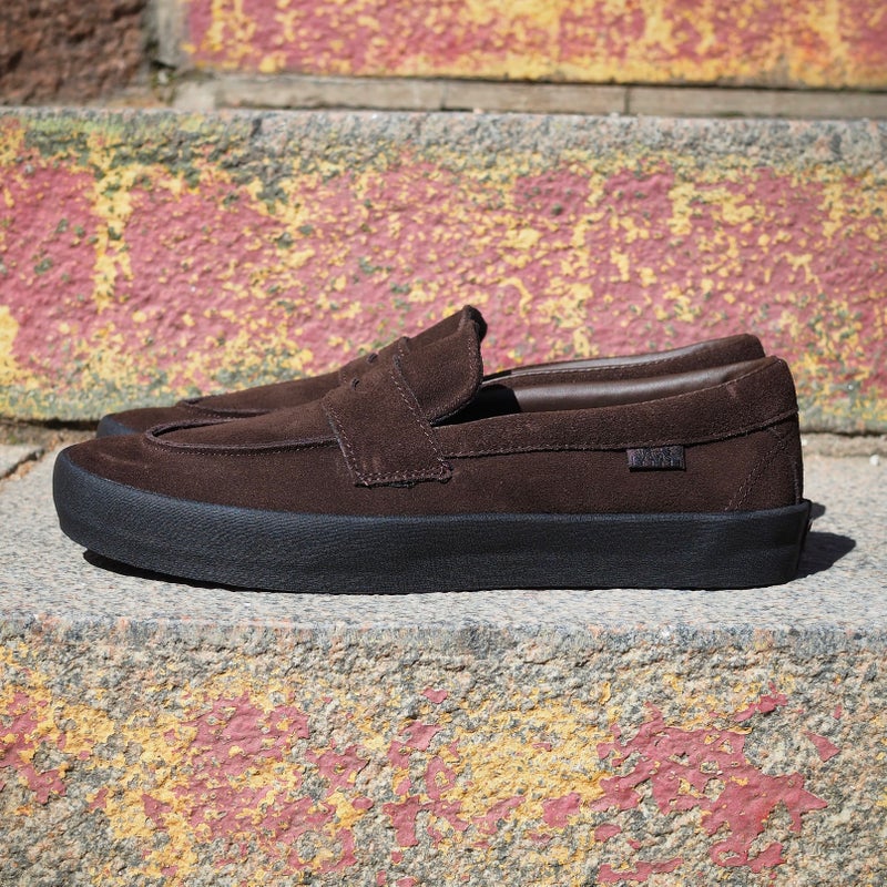 Vans Skate Loafer Suede, brown / black