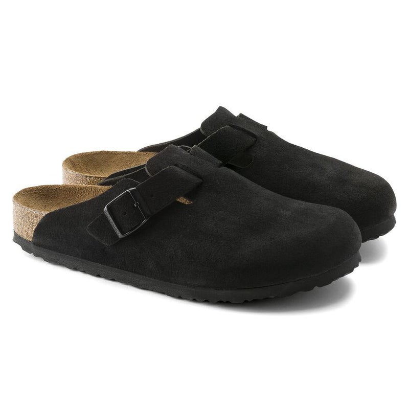 Birkenstock Boston SFB Regular Fit, black
