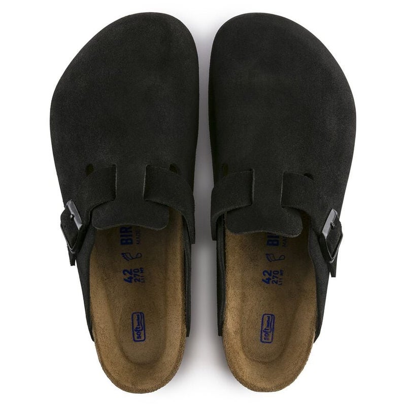 Birkenstock Boston SFB Regular Fit, black