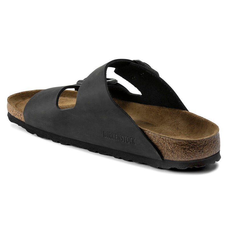 Birkenstock Arizona Oiled Leather SFB Regular Fit, black