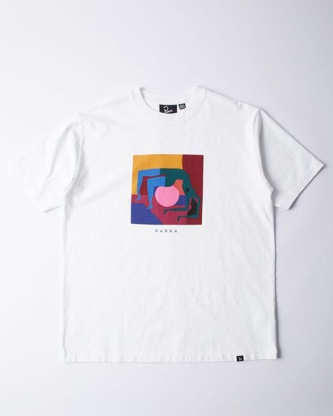 Parra Yoga Balled Tee, white