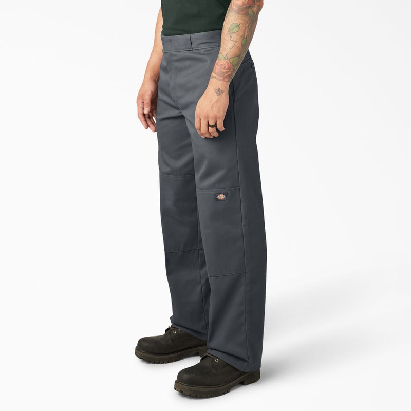 Dickies Double Knee Work Pant, charocal grey