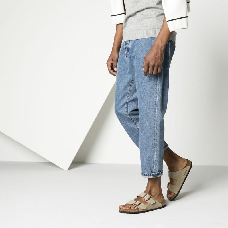 Birkenstock Arizona Suede Regular Fit, taupe