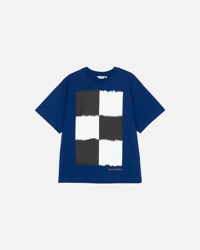 Marimekko Ostjakki Placement, dark blue / off white / black
