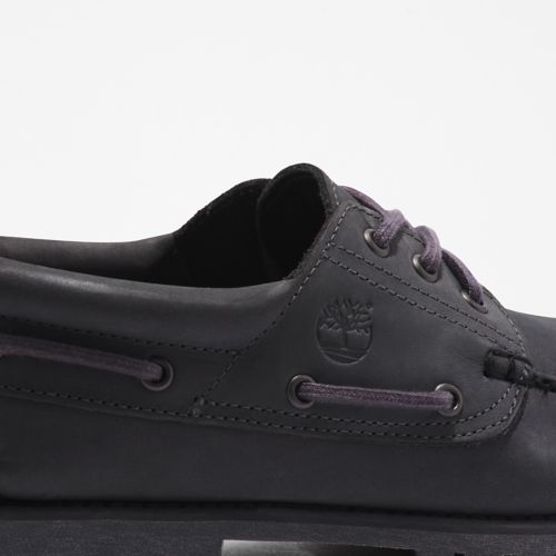 Timberland Authentic Boat Shoe, dark grey nubuck