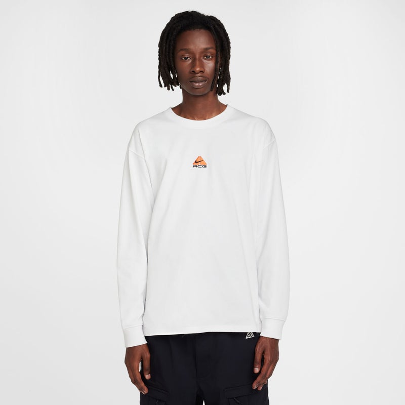 Nike ACG Lungs Longsleeve T-shirt, summit white.