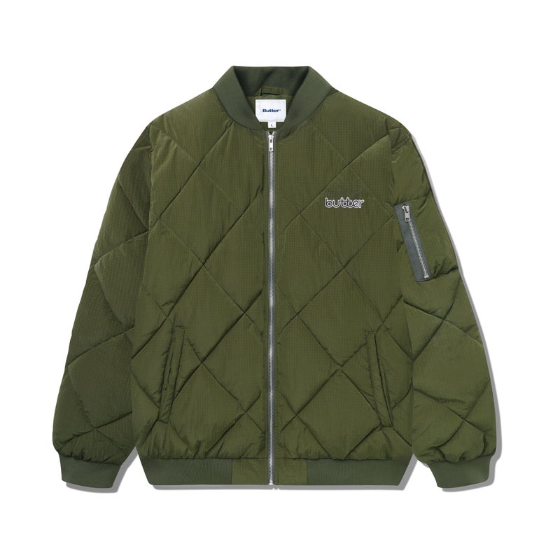 Butter Alpine Bomber Jacket, foliage