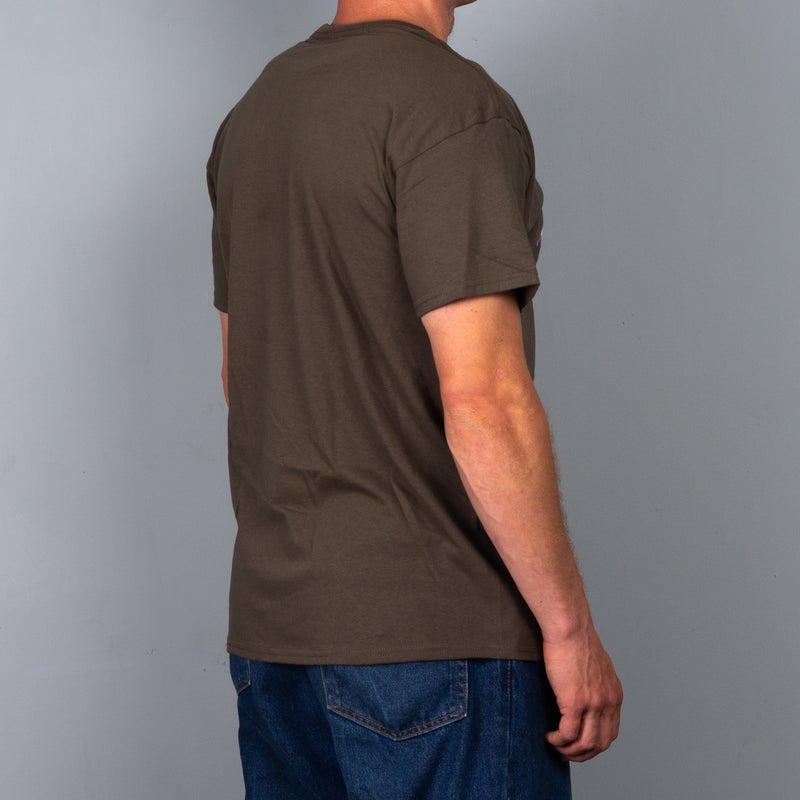 Beyond Throw Up tee, army