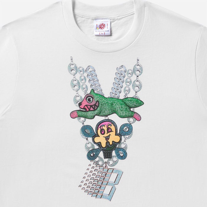 Bronze X Ice Cream 56 Carats Tee, white