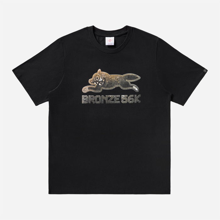 Bronze X Ice Cream Wunning Dog Tee, black