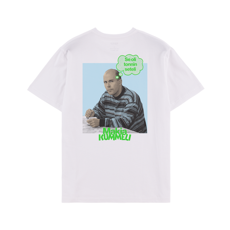 Makia x Kummeli  Kummeli Tee, white
