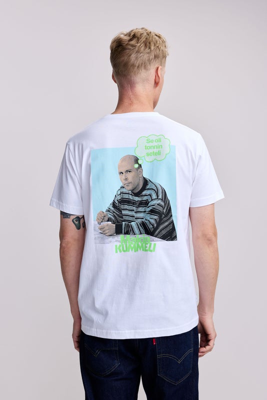 Makia x Kummeli  Kummeli Tee, white