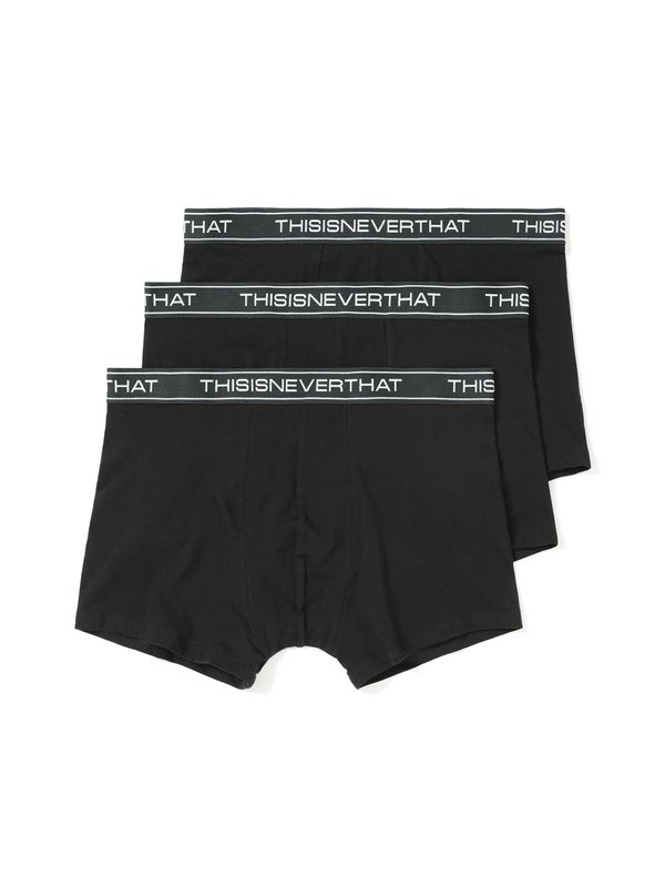 thisisneverthat Cotton Briefs 3-pack, black