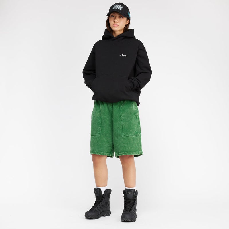 Dime Classic Small Logo Hoodie, black