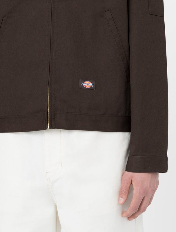 Dickies Unlined Eisenhower Jacket, dark brown