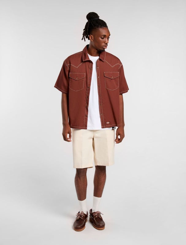 Dickies River Ranch Work Shirt, cappuccino