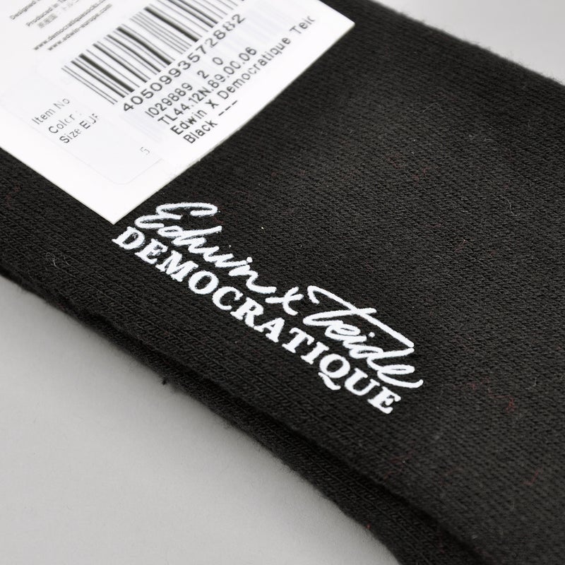 Edwin Teide Socks, black