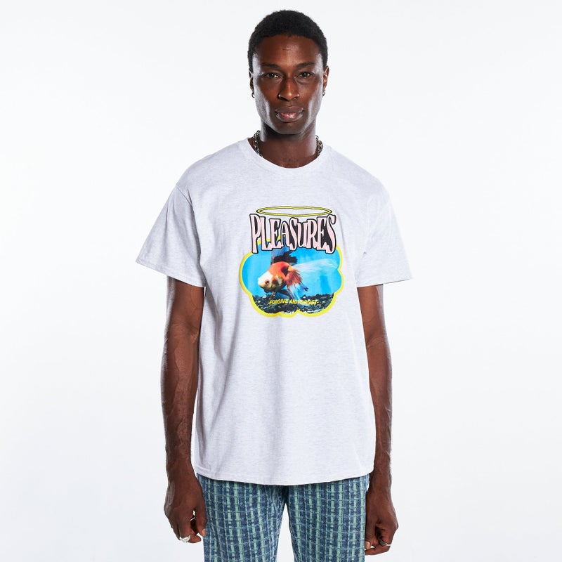 Pleasures Bowl tee, ash grey