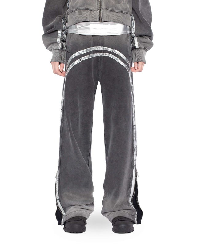 Racer Track Sweatpants, faded silver