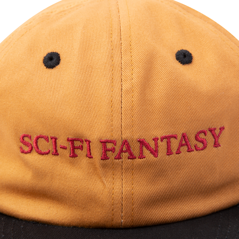 Sci-Fi Fantasy Flat Logo hat, brown / black