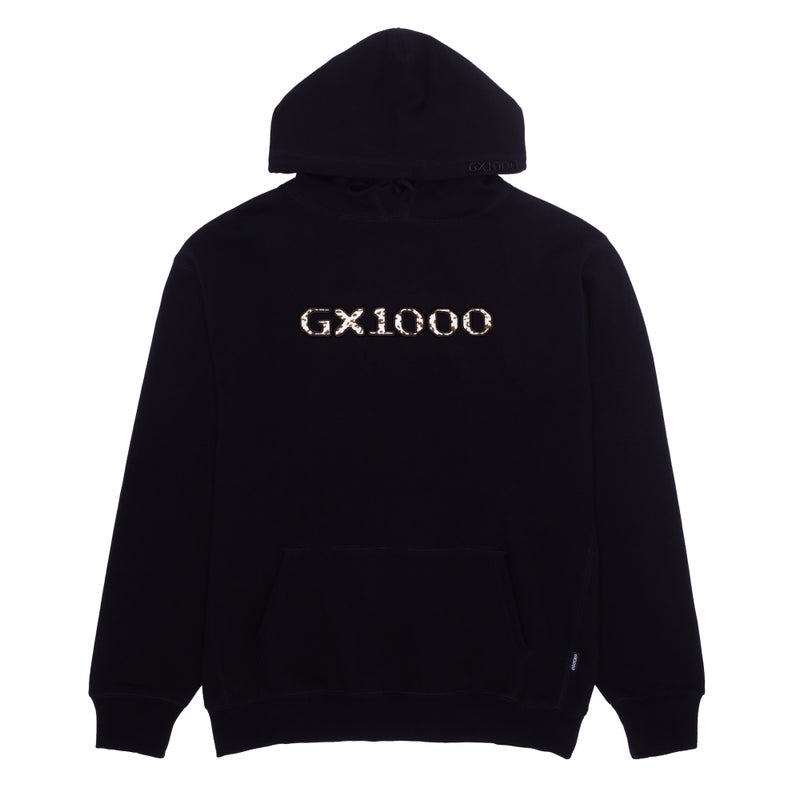GX1000  OG Logo Hoodie, black / leopard