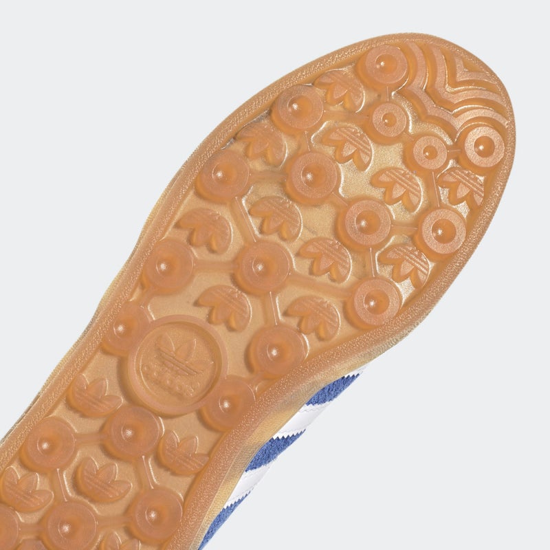 adidas Gazelle Indoor Women's, blue fusion / cloud white / gold metallic