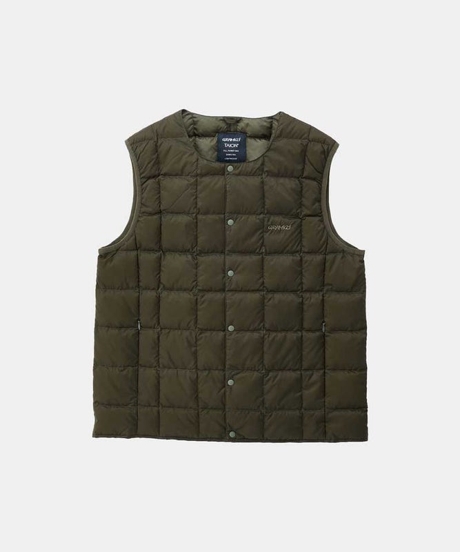 Gramicci Inner Down Vest, deep olive
