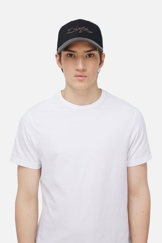 Dime Scribble Full Fit Cap, black