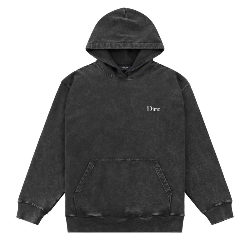 Dime French Terry Hood, faded black