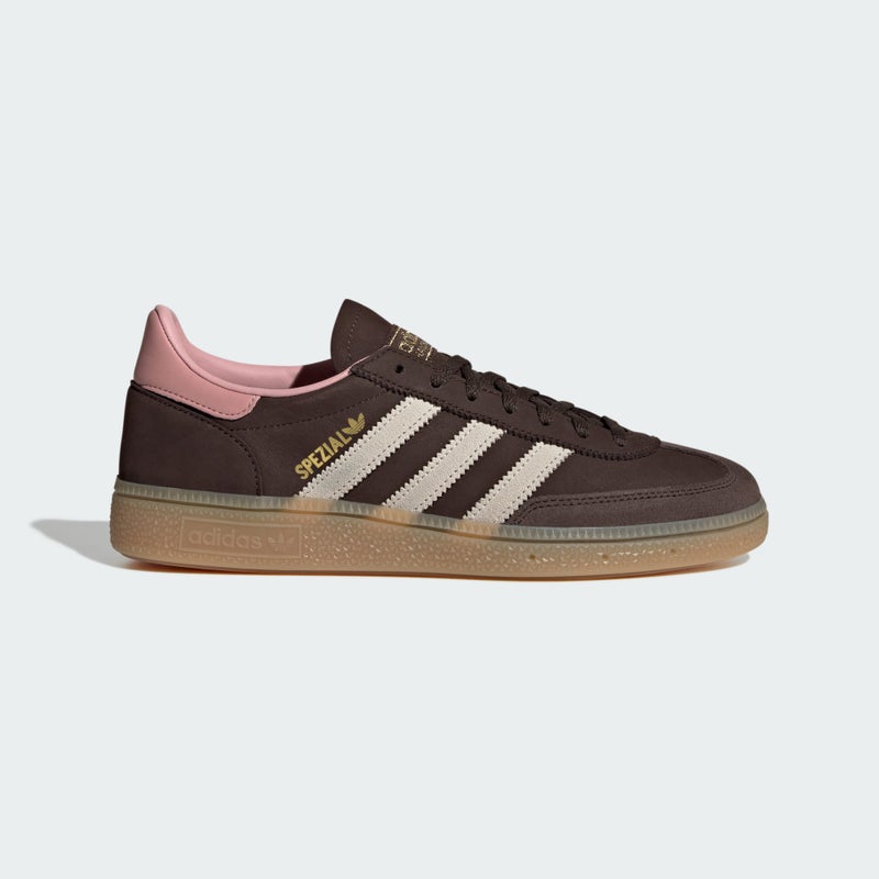 adidas Handball Spezial Women's, dark brown / aluminium